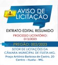 Aviso de Licitação | Pregão 002/2023