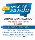 Aviso de Licitação | Pregão 001/2023