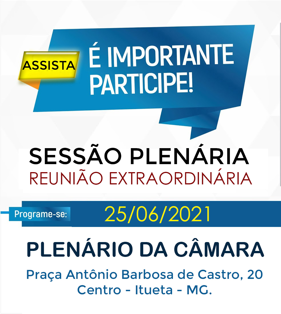 Reunião Extraordinária | 25/06/2021