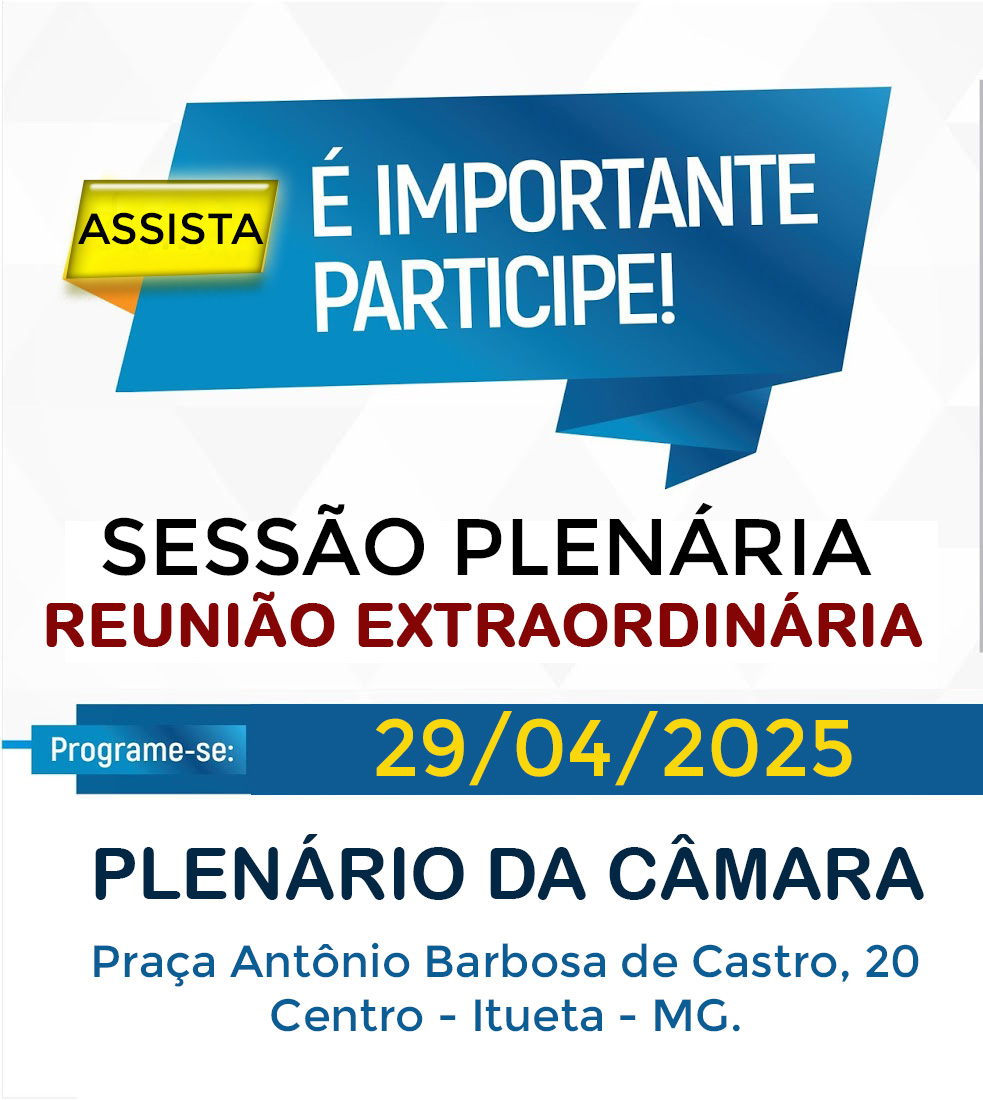 Reunião Extraordinária | 29/04/2025