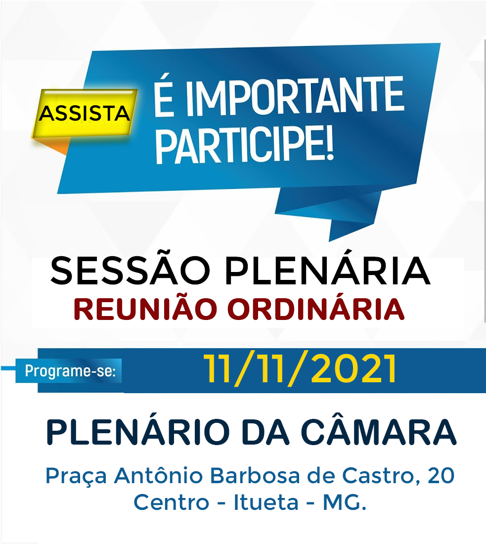 Reunião Ordinária | 11/11/2021