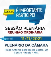 Reunião Ordinária | 11/11/2021